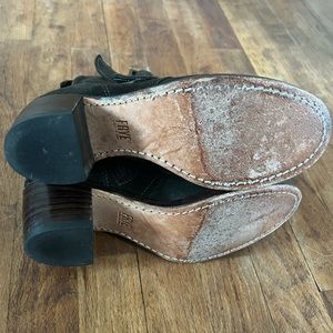Frye Sabina buckle boots in good, used condition.